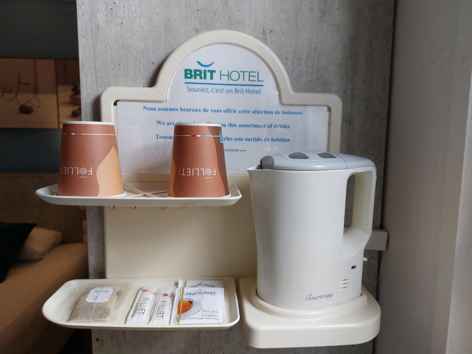 Brit Hotel Bosquet Carcassonne Cite エクステリア 写真