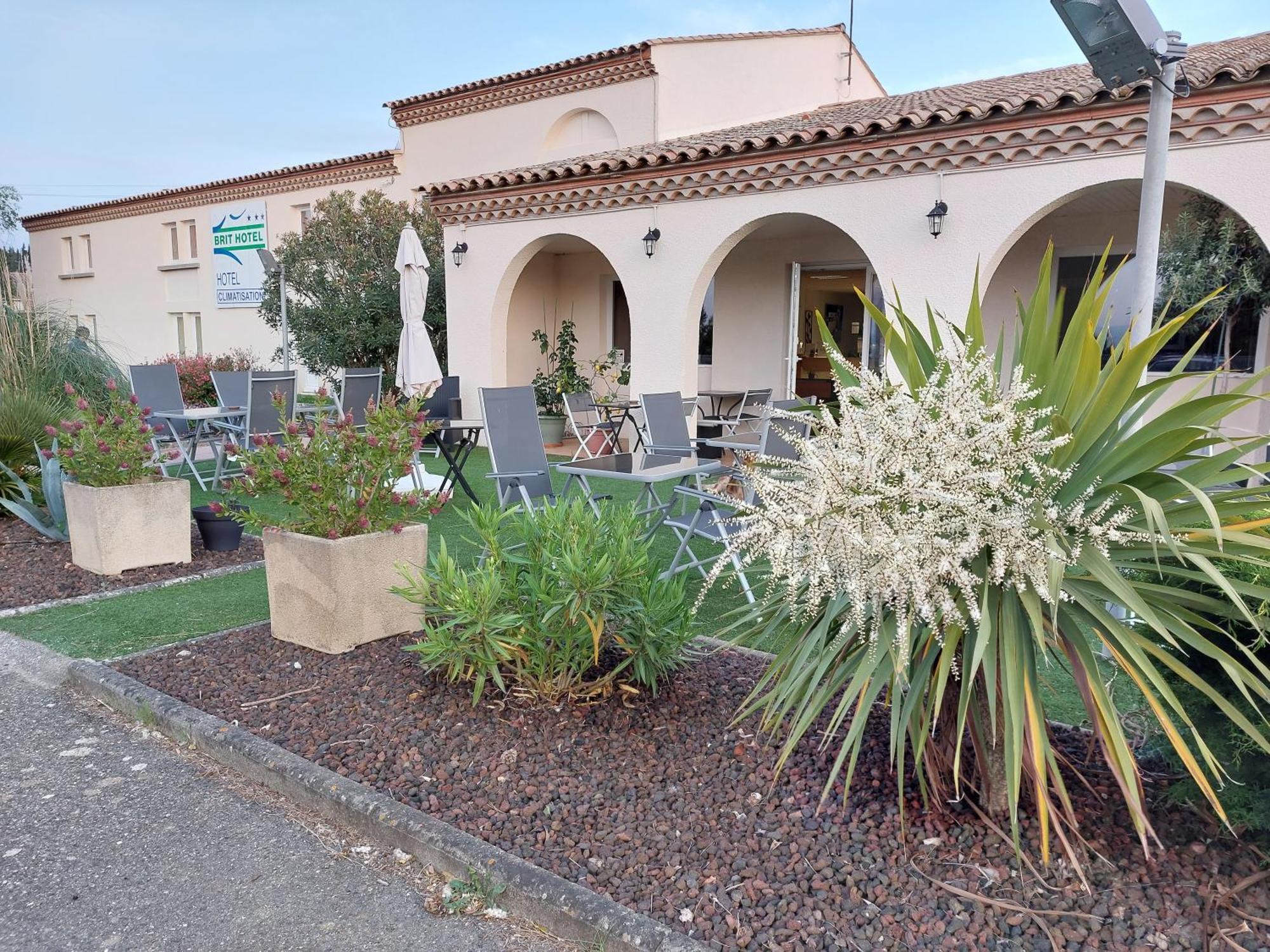 Brit Hotel Bosquet Carcassonne Cite エクステリア 写真