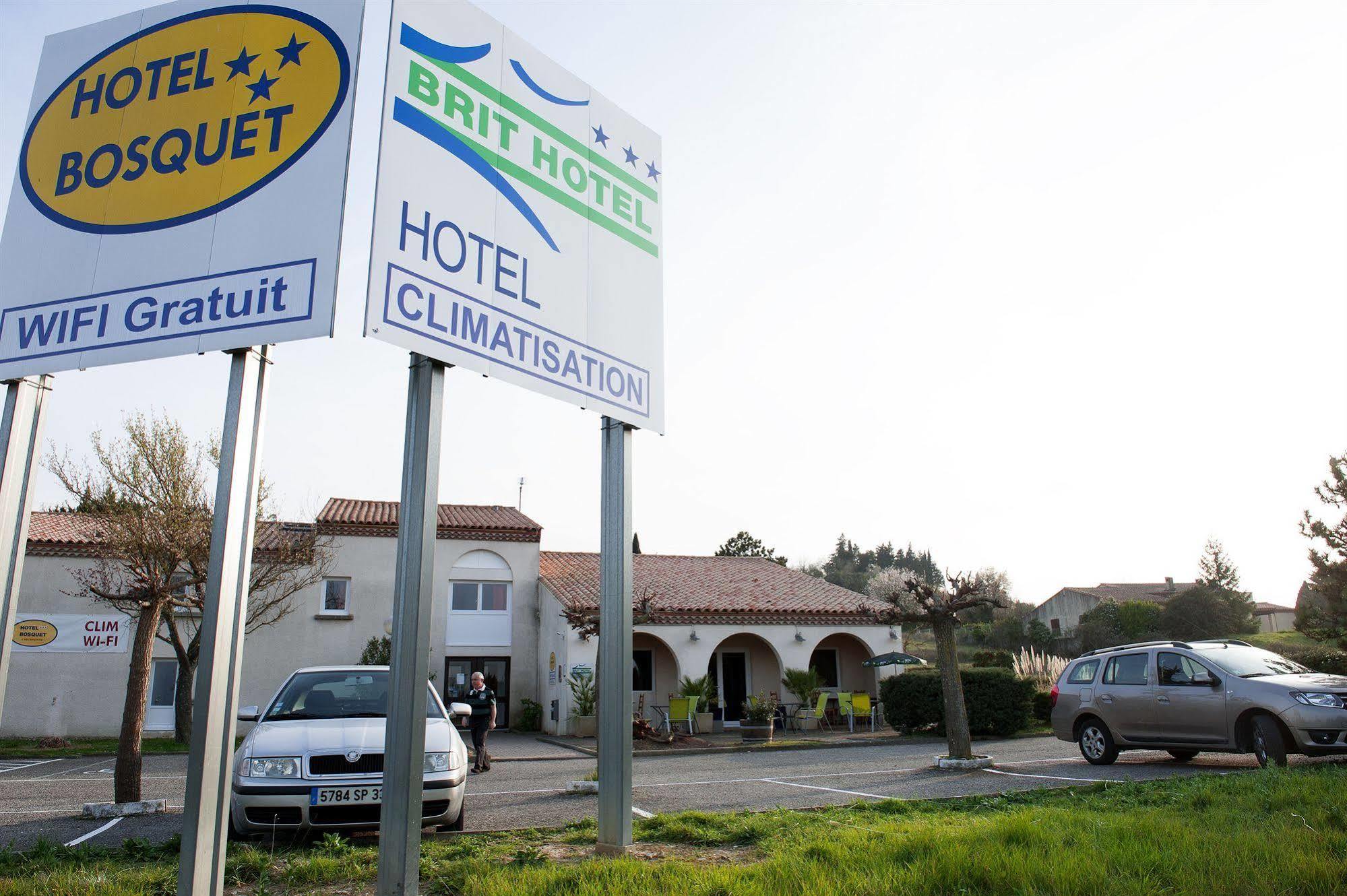 Brit Hotel Bosquet Carcassonne Cite エクステリア 写真